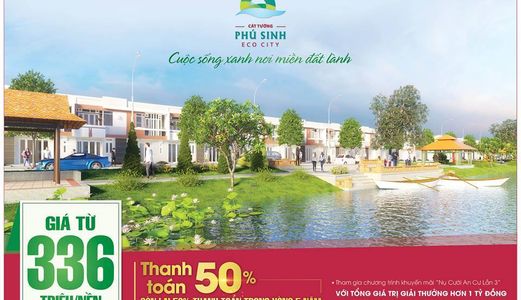 Cát Tường Phú Sinh Mở Bán Đợt 10 Gía Chỉ 336tr/Nền Góp 30 Tháng 0 Lãi Suất CK 23 Chỉ