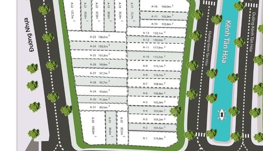 Đất Nền 4 Mặt Tiền Kênh Tân Hóa-nguyễn Trọng Quyền Ngay Công Viên Đầm Sen Trung Tâm Tân Phú