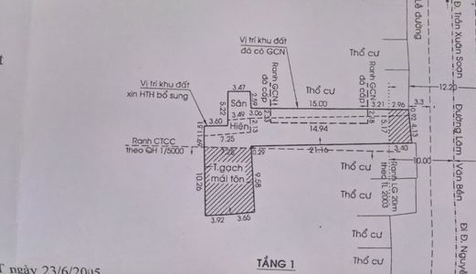 Bán Nhà Mặt Tiền Lăm Văn Bền