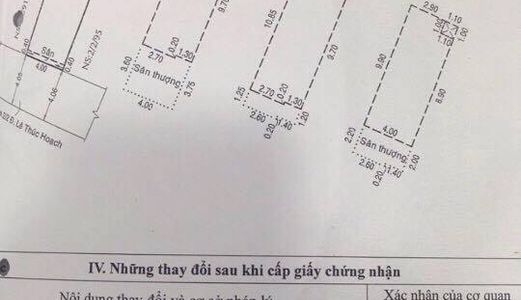 Bán Nhà Chính Chủ 4.3 Tỷ, 4x15m, Hẻm Lê Thúc Hoạch, P.Phú Thọ Hòa, Q.Tân Phú.