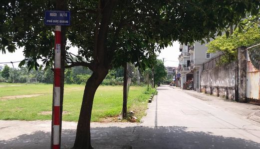 Bán Đất Phân Lô Ngõ 44 Đức Giang, Long Biên, Dt 81M, Giá 35Tr/m. Lh Thu 0934549288