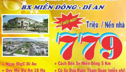 Hot Hot Bán Đất Nền Ở Dĩ An Bình Dương