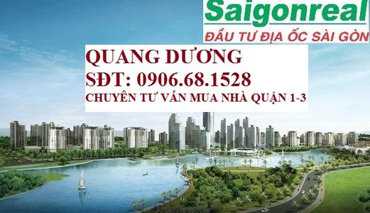 Biệt Thự Sang Trọng Mt Hồ Xuân Hương, P.6, Quận 3, Dt: 14x20m, Giá 72.5 Tỷ