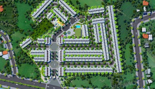 Đất Chợ Mỹ Hạnh ,thổ Cư 100%,100M2