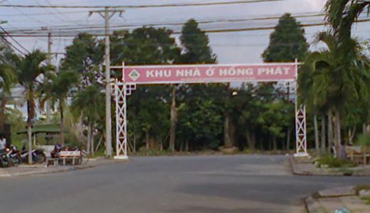 Bán Đất Mặt Tiền Khu Dân Cư Hồng Phát