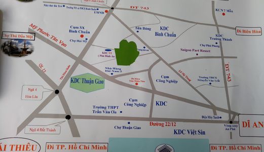 Bán Đất Đầu Tư Giá Cạnh Tranh Gần Đường Mỹ Phước Tân Vạn