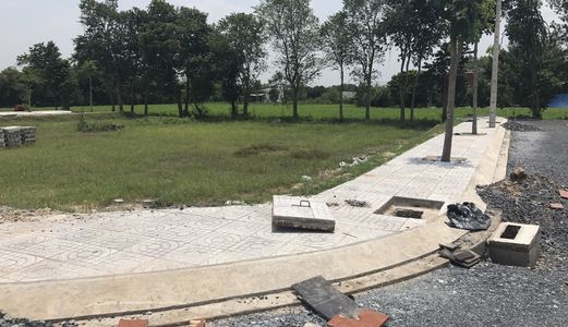 Bán Đất 2 Mặt Tiền Đường Tl 824 , Gần Cụm Công Nghệp Hoàng Gia , Sổ Hồng Riêng  Dt: 120m2