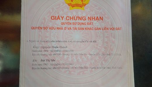 Cần Bán Đất Tp Thái Bình Mặt Phố Kinh Doanh Tốt