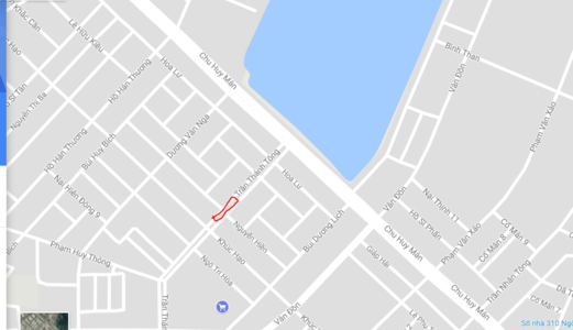 Bán Đất Đường Trần Thánh Tông- Sơn Trà- Đà Nẵng- Trục Đường Phát Triển Du Lịch Biển.