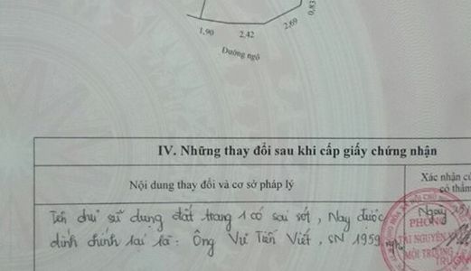 Bán Đất Ngõ Đinh Văn Tả, P Bình Hàn, Tp Hải Dương