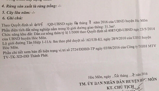 Chính Chủ Bán Gấp Đất Vị Trí Đẹp 140M2 Tân Hiệp, Hóc Môn