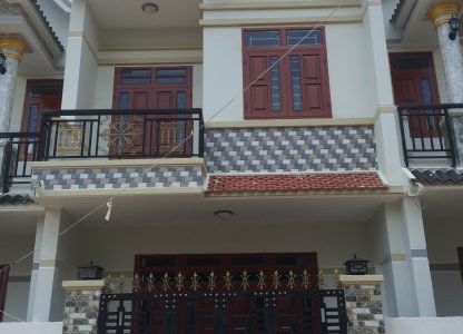 Bán Nhà 1 Trệt 1 Lầu, 550Tr Mặt Tiền Đường Lớn, Shr, Hổ Trợ Vay Ngân Hàng 50%, Cách Chợ Đệm 3 Km