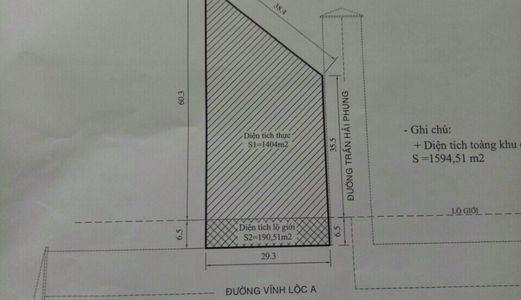 Bán Đất Góc 3 Mt Đường Vl, Trần Hải Phụng, Hẻm 5M 