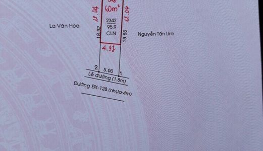 Bán Đất Mặt Tiền ,tân An,thủ Dầu Một ,bình Dương