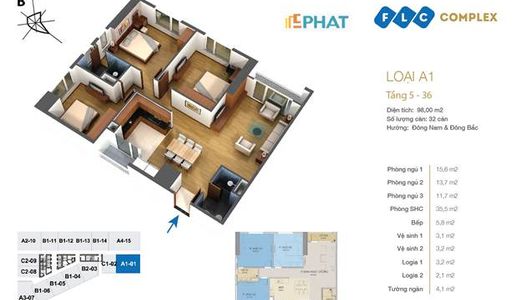 Bán Căn 1801 Cc Flc Complex 36 Phạm Hùng, Nam Từ Liêm, Hn. Lh 0932603838