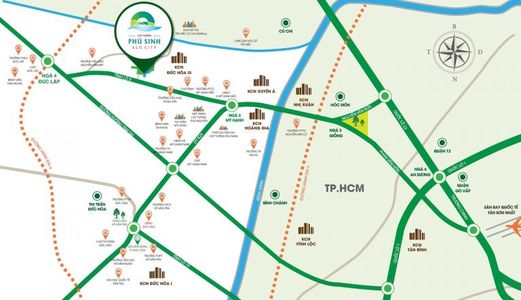 Khu Căn Nhà Phố, Đất Nền Xanh Mát