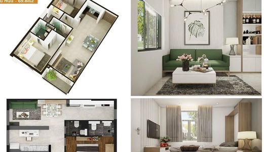 Căn Hộ Saigon Intela Chỉ 1 Tỷ  Có Ngay 2 Phòng Ngủ Thông Minh Ven Sông