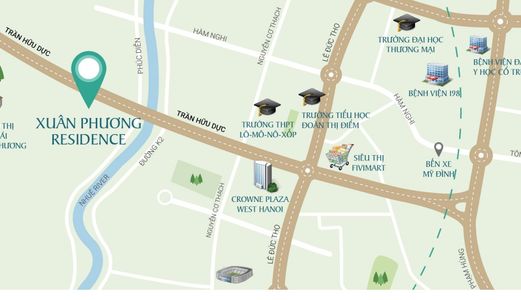 Cc Xuân Phương Residence 60M2 Giá 24,5Tr/m2, Cuối Năm Nhận Nhà Bên Tòa C, Tầng 15