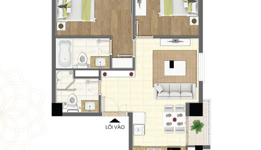 Duy Nhất 1 Căn 2Pn, 68,5M2 View Hồ Tây Thơ Mộng Đóng Trước 1 Tỷ 2, Nhận Nhà Ở Ngay, Lh 0967767557