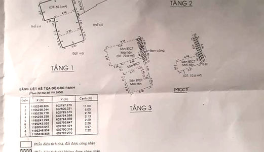 Bán Nhà Hẻm 42/36/xx Hoàng Hoa Thám, P7, Bình Thạnh. Dt: 65,3M Giá Chỉ 5,1 Tỷ.