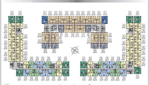 Căn Hộ Green River, Quận 8, Ngay Cầu Nhị Thiên Đường, Chỉ 950Tr/ Căn 2Pn .