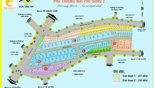 Đất Mặt Tiền Kinh Doanh 12M Thông Thoáng Giá Gốc Chủ Đầu Tư Tam Bình - Tô Ngọc Vân .0936414668