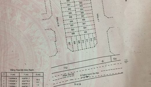 Bán Lô Đất Lô Góc Khu Công Ích . Phú Mỹ . Q7 .