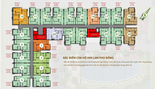 Bán Căn Hộ View Cực Đẹp Dự Án Him Lam Phú Đông. Lh: 096.3456.837 Hoàng Tuấn