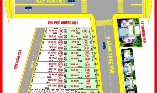 Đất Mt Đường Làng Tăng Phú- Lê Văn Việt , Đã Có Sổ, Mt Kinh Doanh