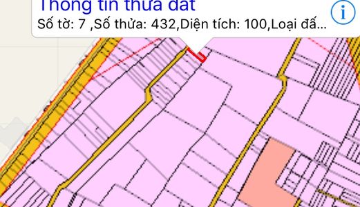 Đất Vĩnh Thanh,nhơn Trạch,-Đn Mt Hẽm,5X20, Thổ Cư,sổ Hồng Riêng,đường Ô Tô Hiên Hữu.