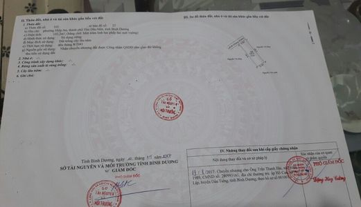 Bán Đất Giá Rẻ Phường Hiệp An,thành Phố Thủ Dầu Một,