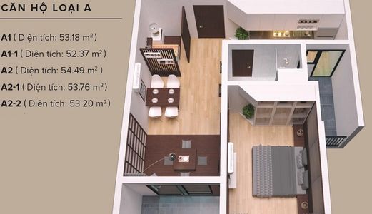 Bán Căn Hộ Chung Cư Gamuda Gardens, Hoàng Mai, Hà Nội; 1 Phòng Ngủ 54M2 Giá 1,5 Tỉ