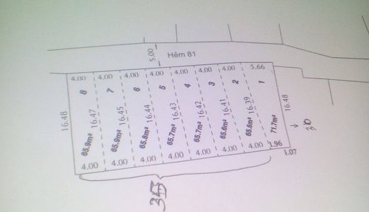 Bán Đất Mặt Tiền Đường Hoàng Diệu 2