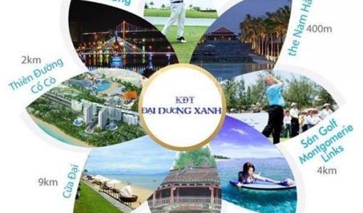 Chính Thức Nhận Đặt Chỗ Dự Án Đất Nền Ven Sông,gần Bãi Tắm Biển Đông 500m