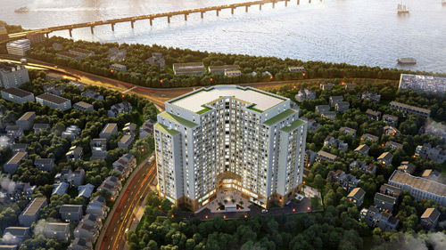 Phá Đảo Bđs Hoàng Mai - Căn Hộ 122m2 Với 2 Mặt Thoáng View Sông Hồng, Chiết Khấu 220 Tr