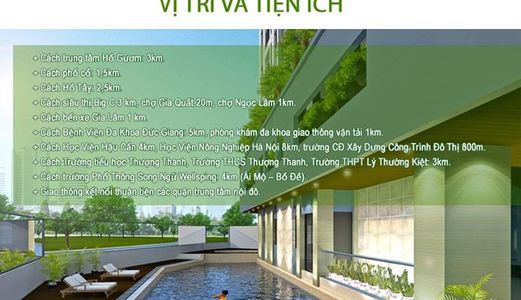 Bán Noxh Ở Rice City Sông Hồng, Long Biên 14.5Tr/m2 ,2 Ngủ, 2Wc