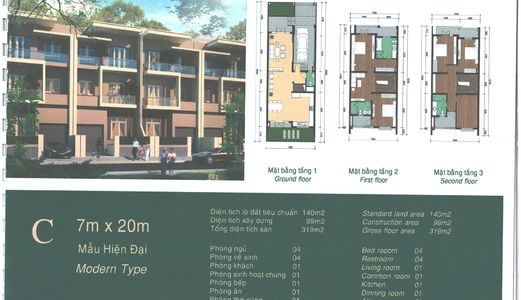 Biệt Thự - Liền Kề Khu Đô Thị Nam Thăng Long – Ciputra Hà Nội