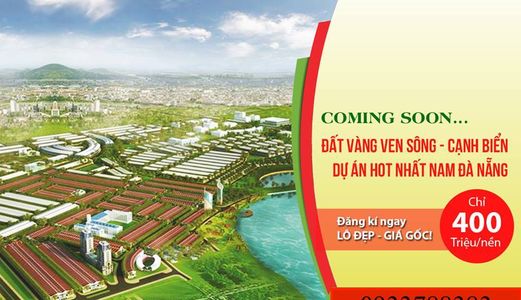 Đón Đầu Làn Sóng Đầu Tư- Ngay Từ Giai Đoạn 1 Đất Nền Ven Biển Đà Nẵng -Hội An Chỉ  399- 499Tr/lô 