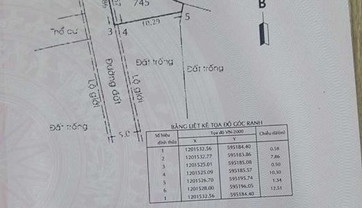 Bán Đất 51M2, Hẻm Xe Tải, P. Tân Chánh Hiệp, Q.12