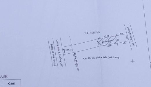 Bán Đất Hẻm 3,8M, Bê Tông, Lê Hồng Phong, Phường Phú Thọ