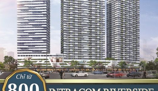Bán Căn Góc Suất Ngoại Giao Tầng Đẹp Dự Án Intracom Riverside. 0915909010