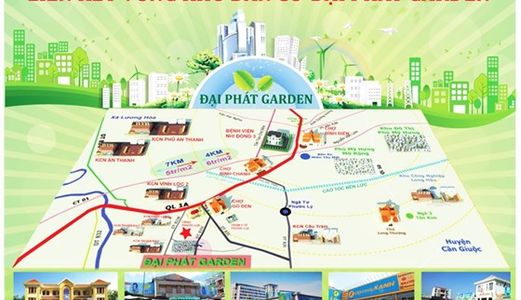 Ưu Đãi Cho 25 Khách Hàng Đầu Tiên Dự Án Đại Phát Garden, 3Tr8/nền, Liền Kề Chợ Bình Chánh