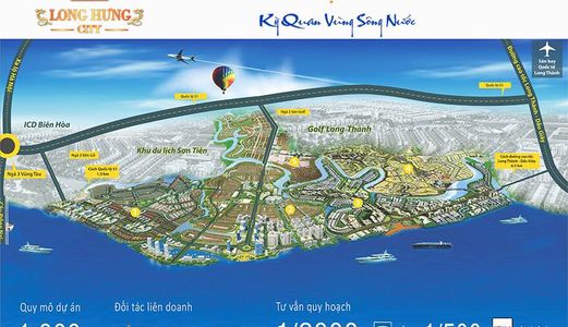 Kỳ Quan Sông Nước Long Hưng City, Khu Đô Thị Đẳng Cấp 5 Sao