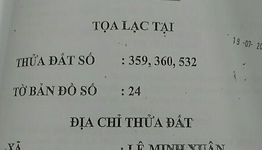 Cần Tiền Bán Gấp 3 Lô Đất Mặt Tiền Trần Đại Nghĩa, Gần Kcn Lê Minh Xuân