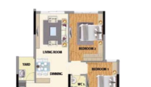 Bán Căn Hộ Chung Cư Celadon, Số 12A Emeral, P.Sơn Kỳ, Q.Tân Phú Dt 60M2
