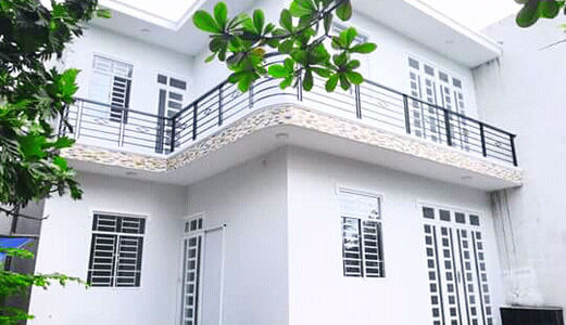 Bán Nhà 3 Tấm ,2 Mặt Tiền Hẻm Thông 6 M, Xã Nhơn Đức, Sổ Hồng, Giá Chỉ 1.3 Tỷ