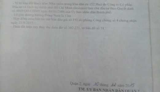 Khu Vực: Bán Đất Tại Đường Nguyễn Thị Định - Quận 2 