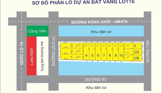 Ngân Hàng Thanh Lý Nhanh Đất Trung Tâm Tp. Biên Hòa Ngay Lotte Mart. Gần Kcn Amata