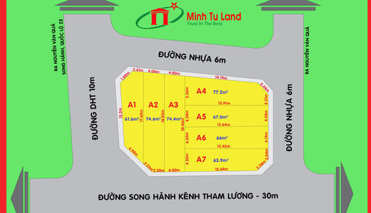 Mở Bán Đất Nền Kdc Tham Lương 2 P. Đông Hưng Thuận