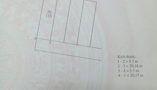 Nhượng Lại 115m2 Khu Sòi Thôn Vàng- Cổ Bi-Gia Lâm-Hn. Giá 29 Tr/m2. Lh 0971754454 